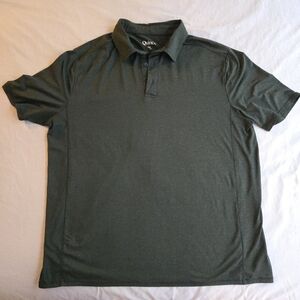 Quince Flowknit Ultra-Soft Breeze Performance Polo Olive Green
